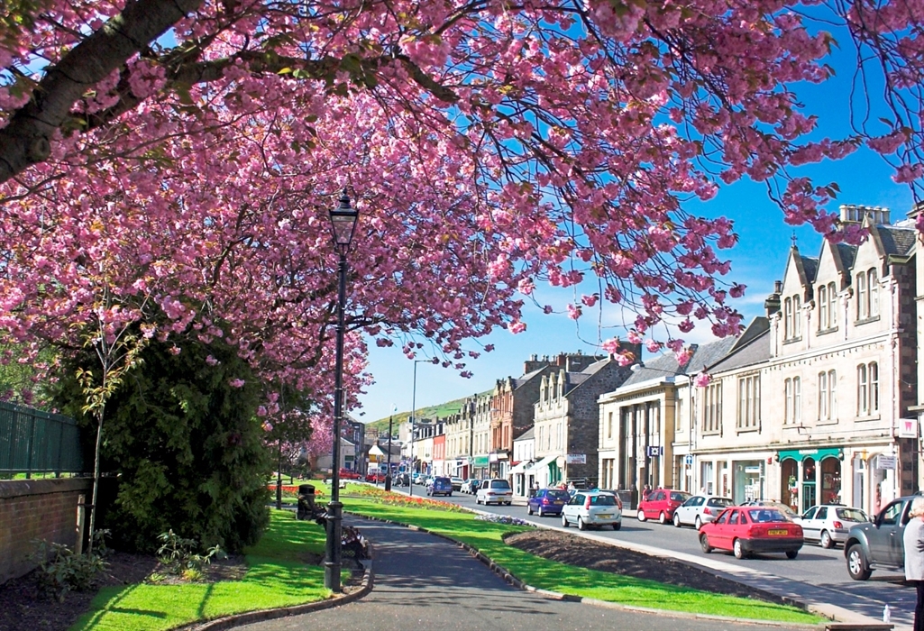 Bank Street Gardens, Galashiels Parks VisitScotland